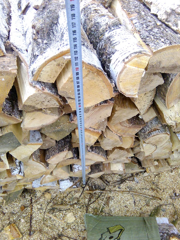 5 кубов дров это сколько? Пример с фото.
